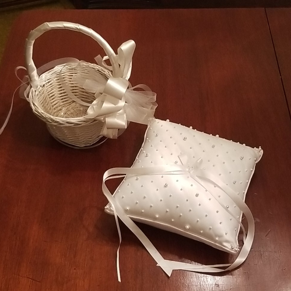 Wedding Ring Bearer and Flower Girl accessories